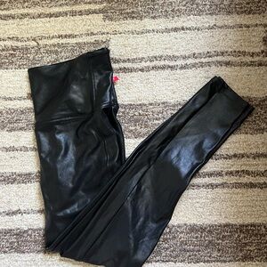 SPANX Faux Leather leggings